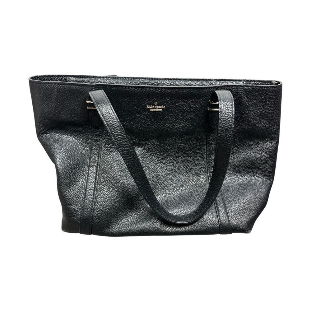 Kate Spade Black Oakwood Street Textured Tote Shoulder Bag